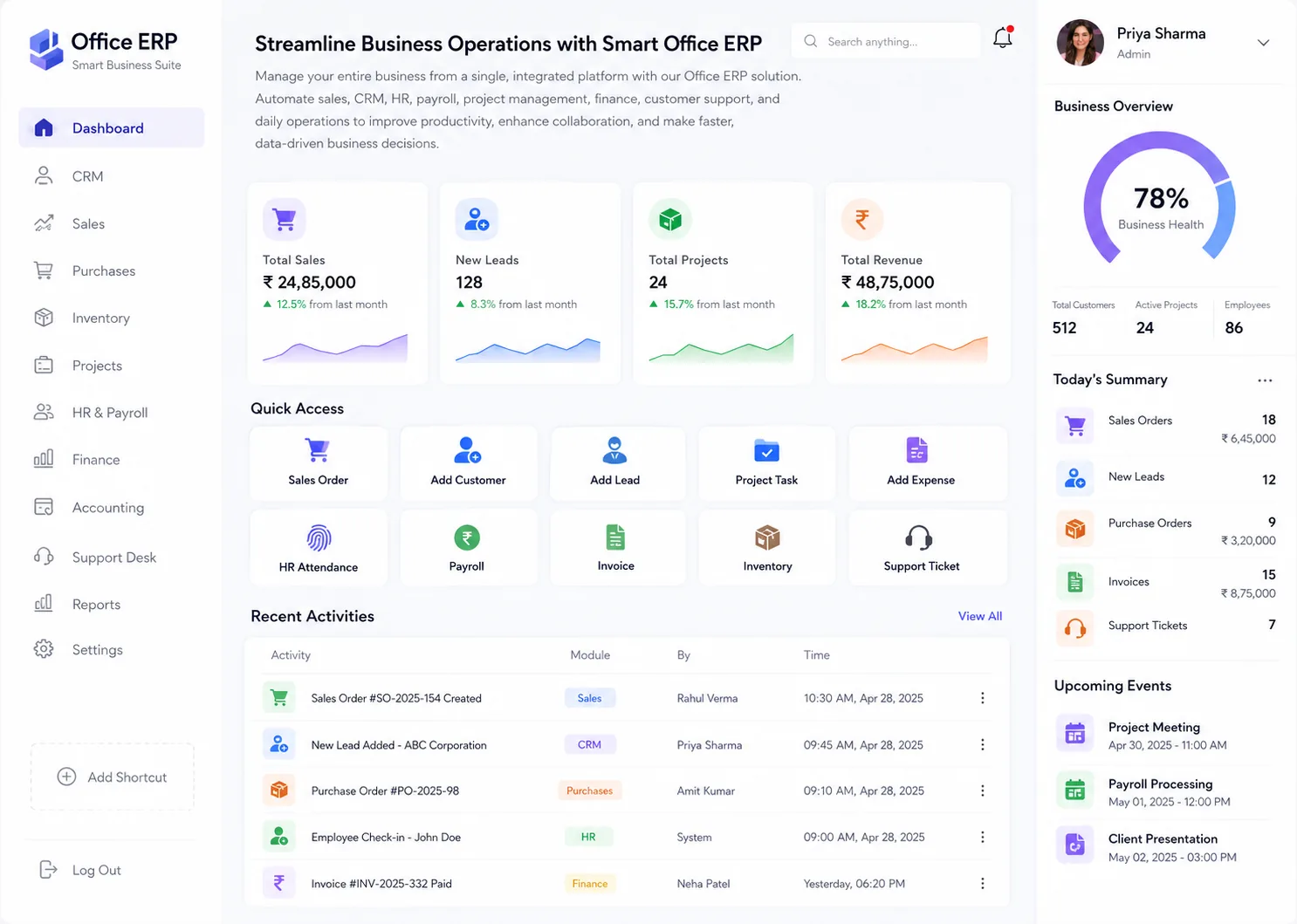 SIRI Group software solution